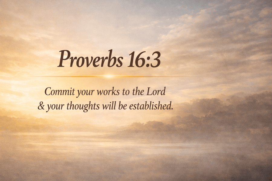 Proverbs 16:3